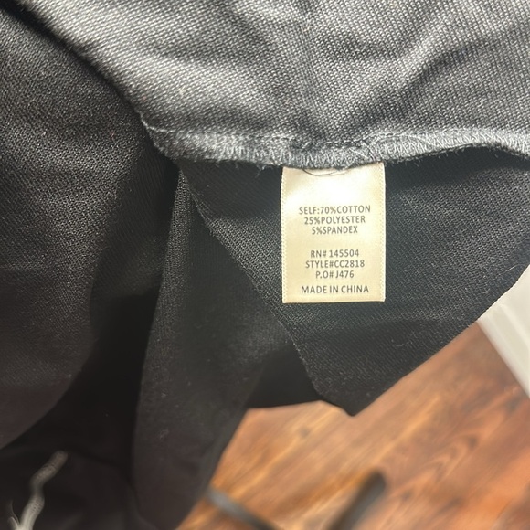 Black Active Zip-Up Jacket & Leggings with White Stitching - Picture 7 of 10